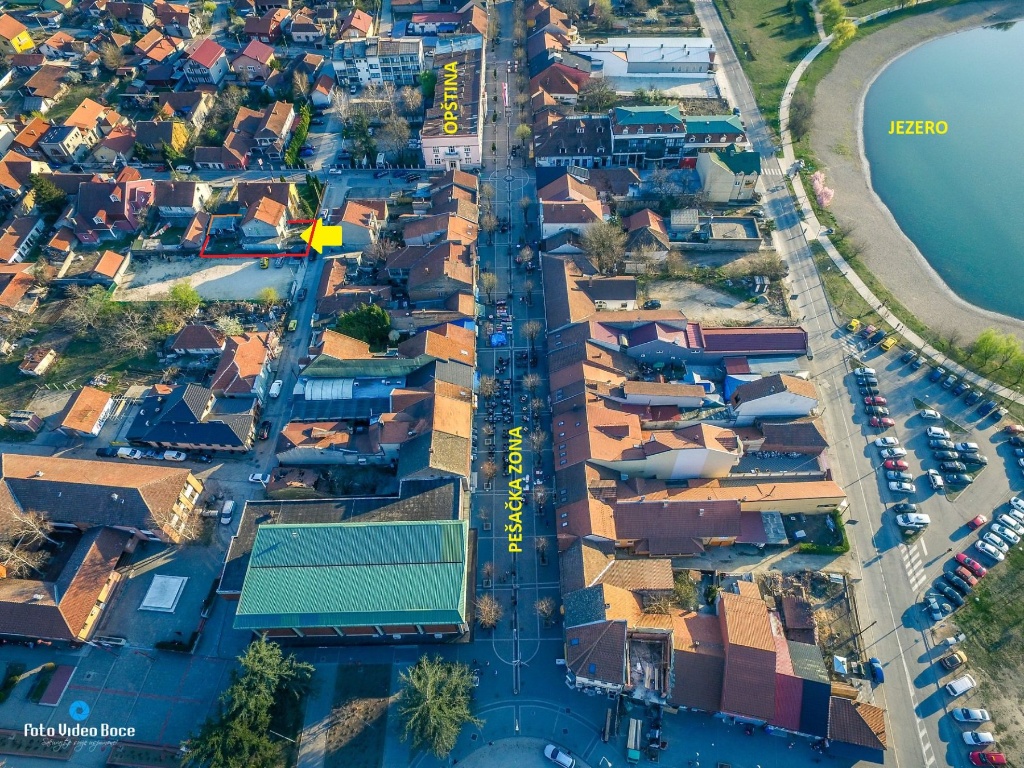 Kladovo Centar Mapa Iz Vazduha